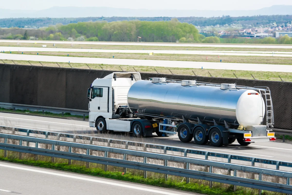 Stainless steel tanker