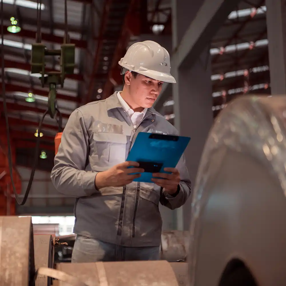 Checking Manufacturing Delivery